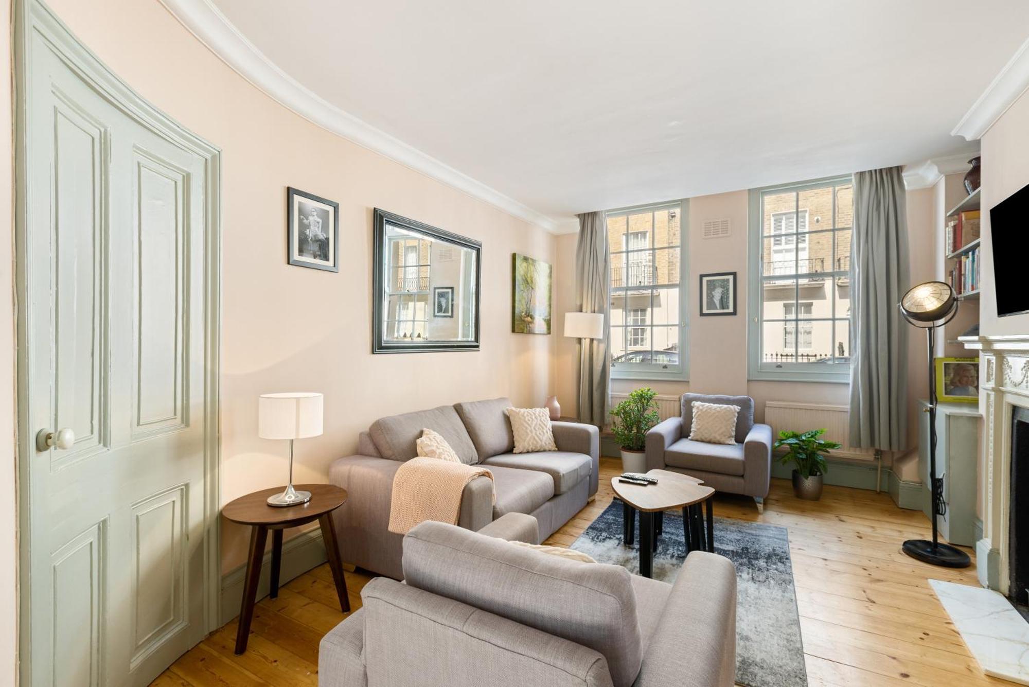 Russell Square Vintage - 2 Cozy Bed Home Лондон Экстерьер фото