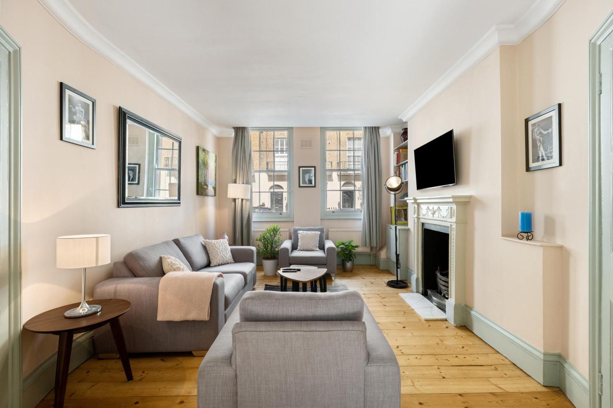 Russell Square Vintage - 2 Cozy Bed Home Лондон Экстерьер фото